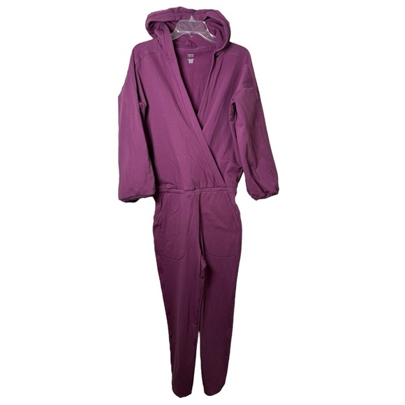 Nama Enlighten Onesie Size XS Cotton Hooded Jumpsuit Purple - Picture 10 of 11